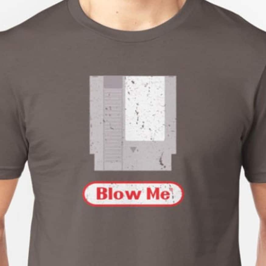 NES Blow Me T-Shirt