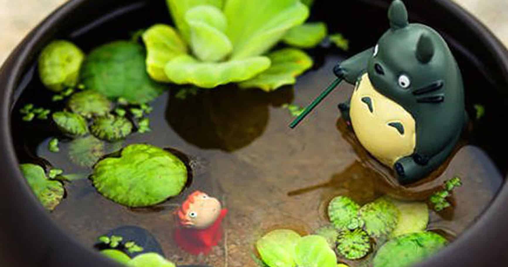 Totoro And Ponyo Mini Garden Kit