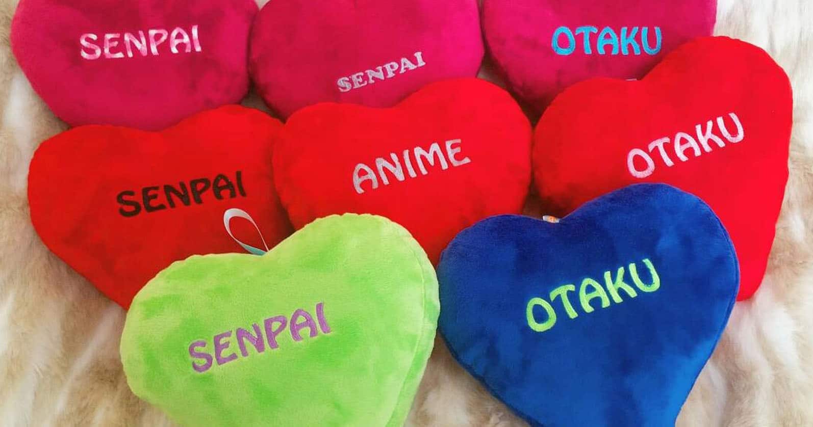 Otaku Heart Pillows