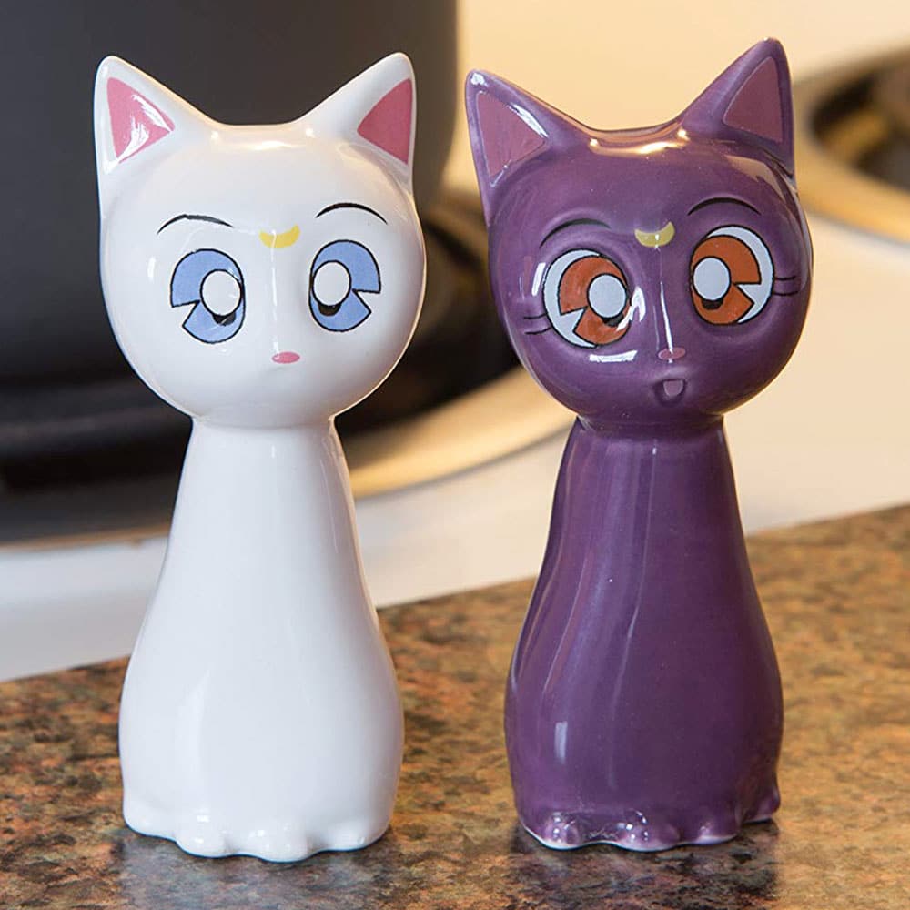 Sailor Moon Salt And Pepper Shakers