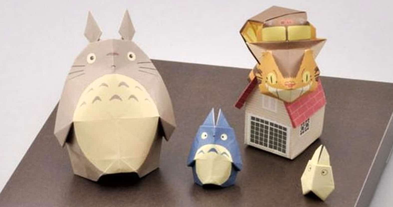 My Neighbor Totoro Origami Kit