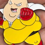 Obese One Punch Man Pin