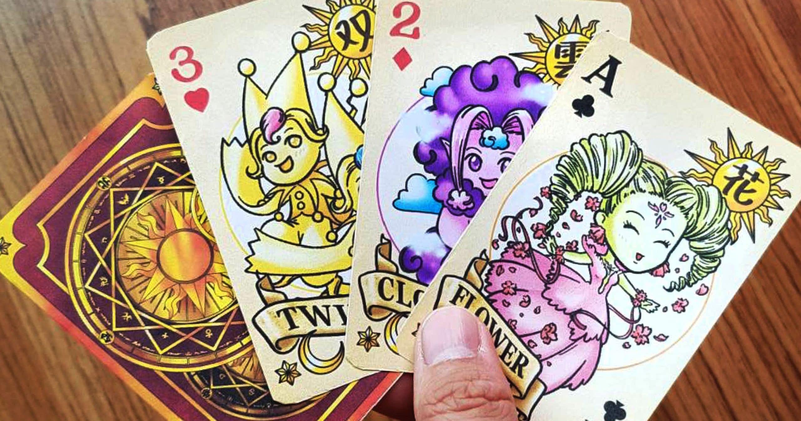 New  Cute Cartoon Playing Card Anime Cardcaptor Sakura Clow Card Poker Cards 
