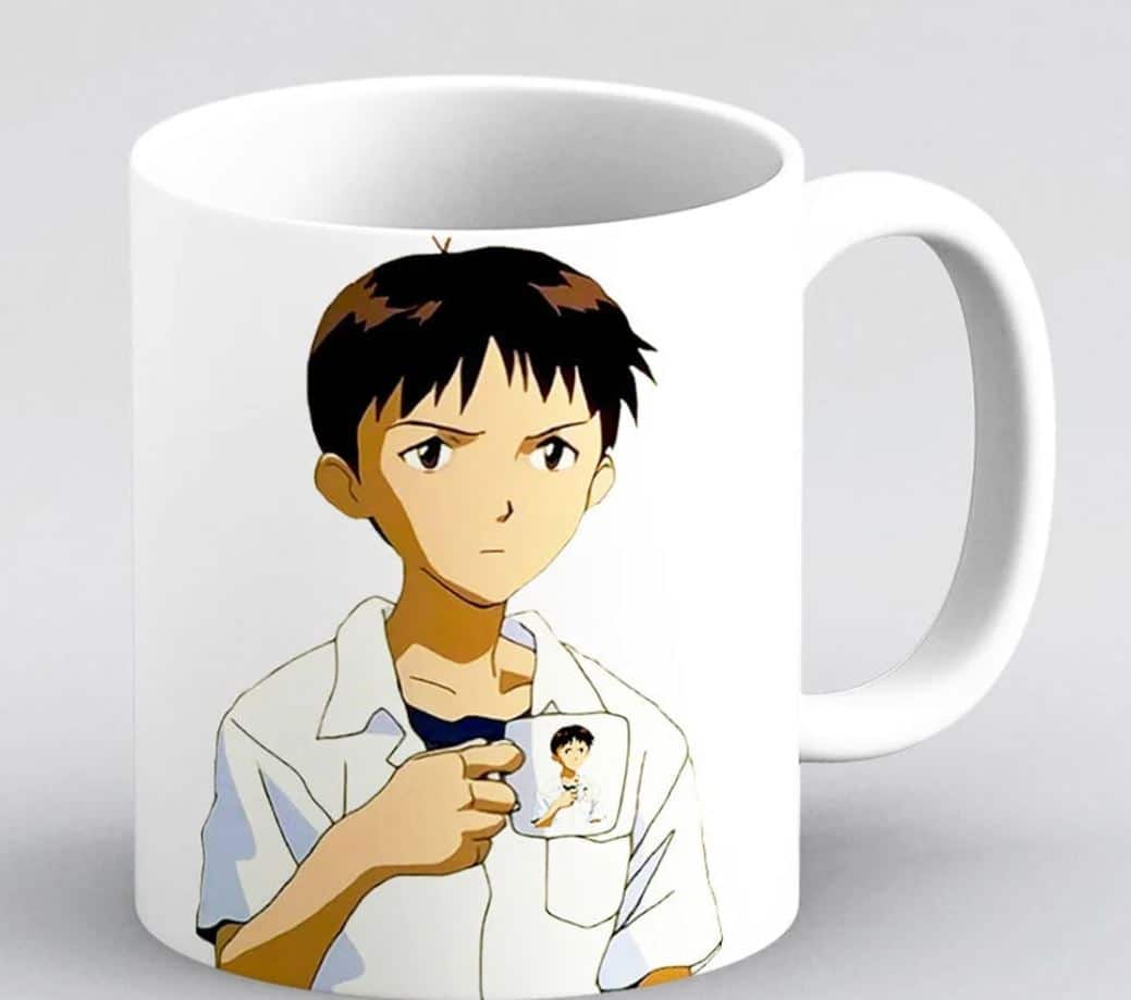 Neon Genesis Evangelion Shinji Mug