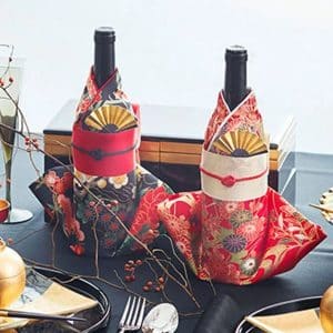 Kimono Wine Bottle Cover