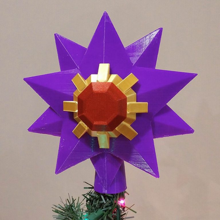 Starmie Christmas Tree Topper Shut Up And Take My Yen