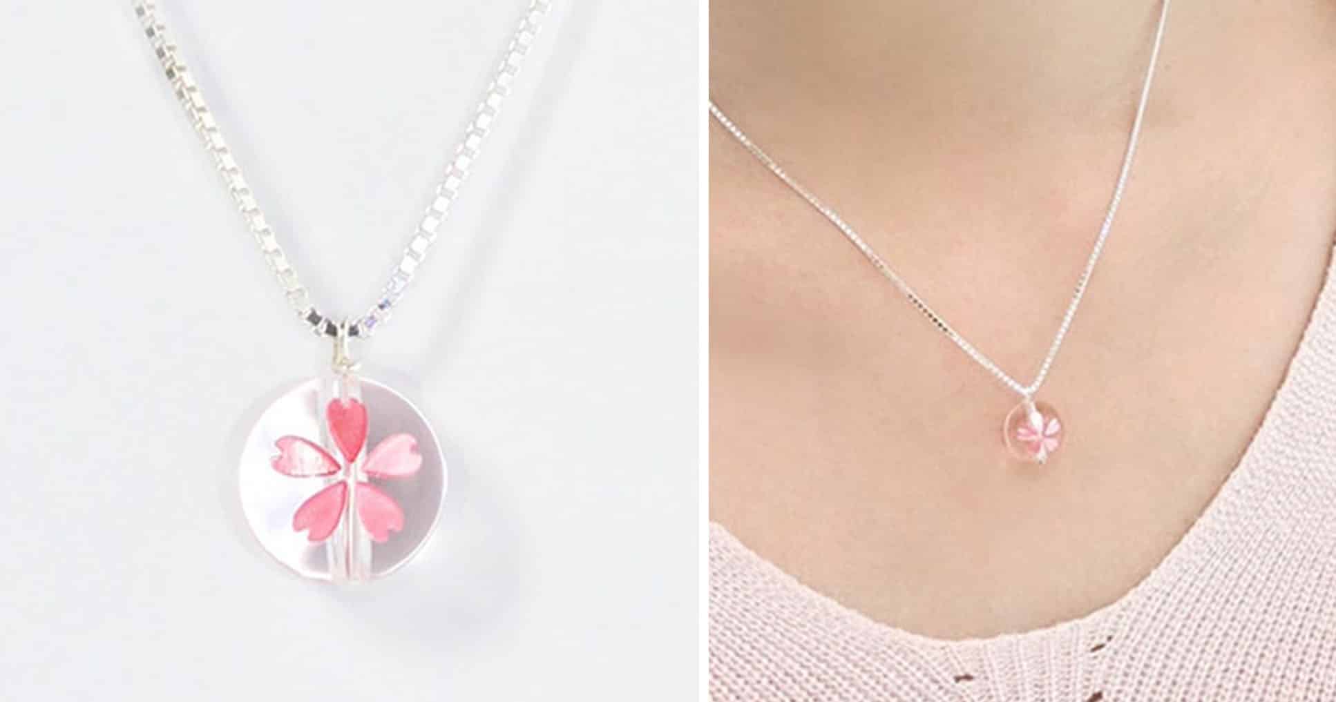 Cherry Blossom Necklace