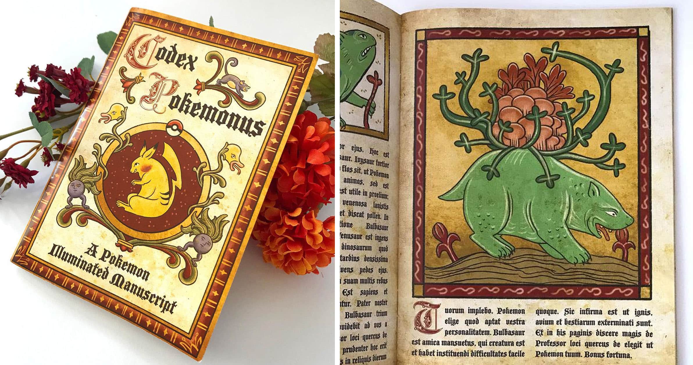 Medieval Pokemon Book