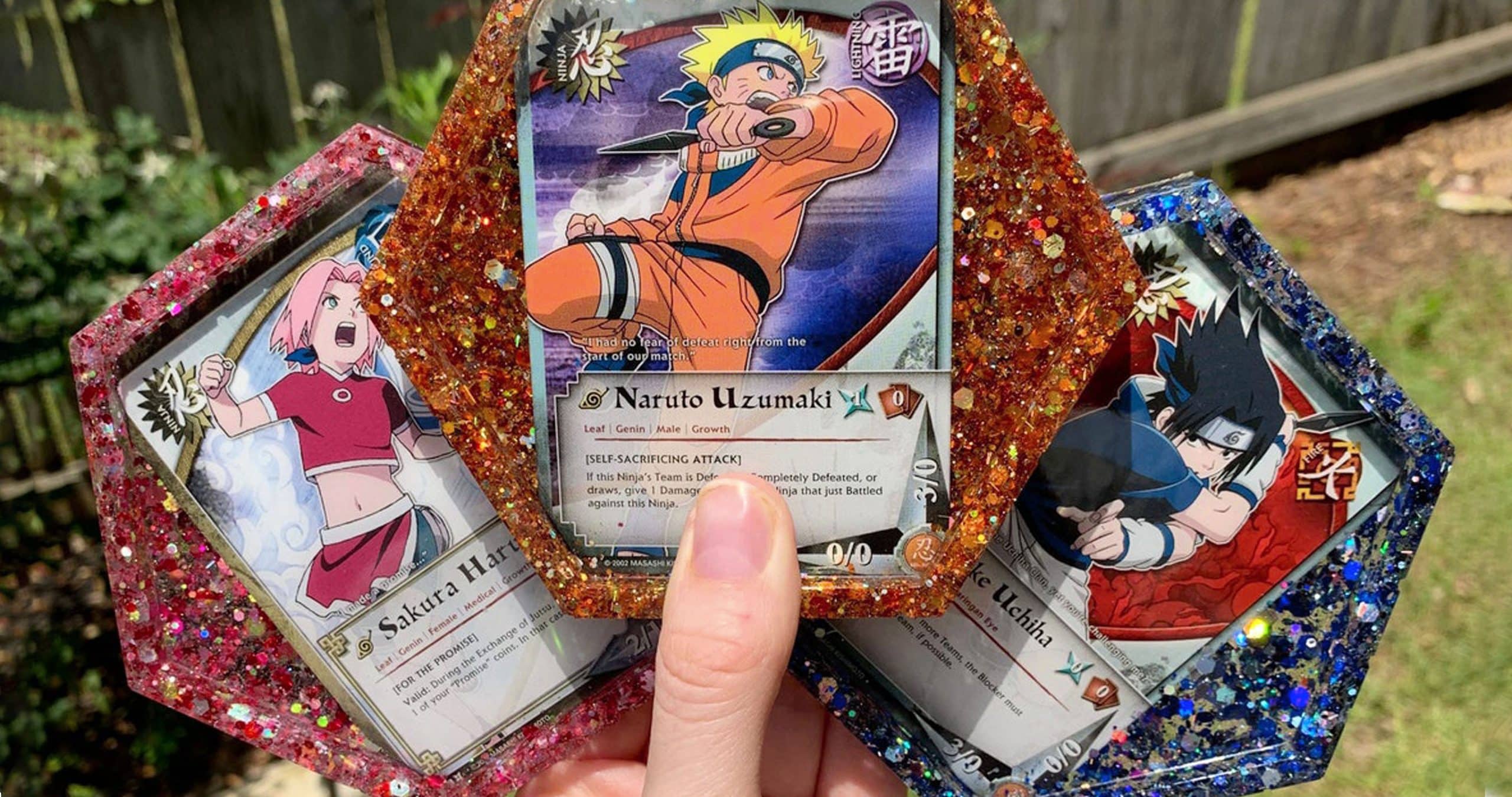 Naruto Resin Coasters