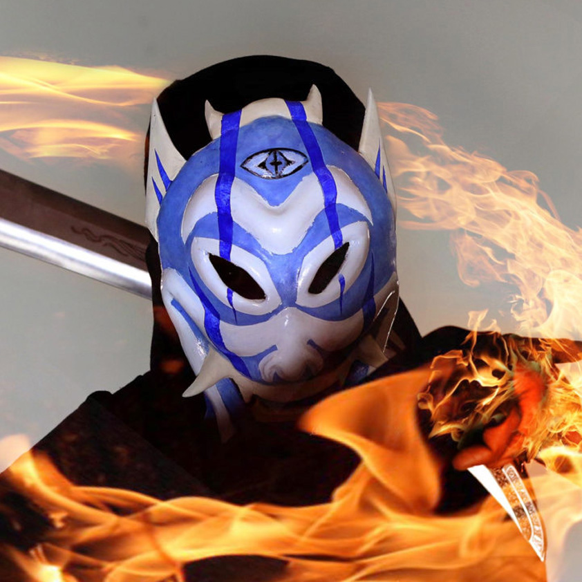 Красная маска синяя маска. Зуко синяя маска. Зуко в маске. Blue Spirit аватар. Синяя маска аватар.