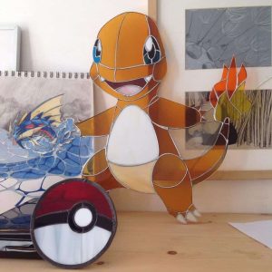 Pokemon Stained Glass