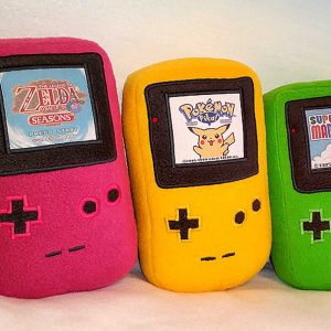 GameBoy Color Plushies