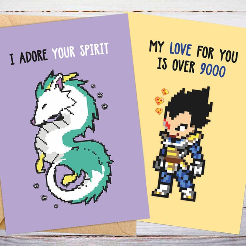 Anime Valentines Cards And Letters
