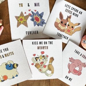 Pokemon Valentines Day Cards