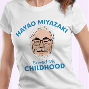 Hayao Miyazaki Saved My Childhood T-Shirt