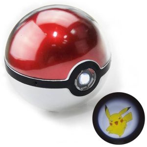 Pokemon Pokeball Projector Phone Charger
