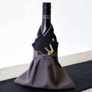 Samurai Wine Bottle Cover