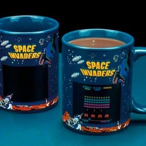 Heat Reactive Space Invaders Mug