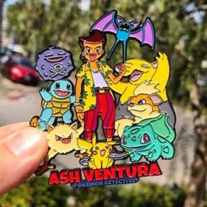 Pokemon Ash Ventura Pin